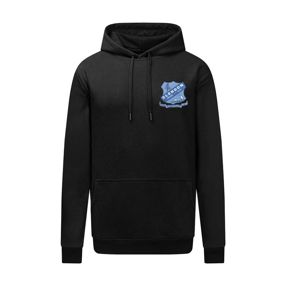 Heavy Hoodie - Black - Clendon United