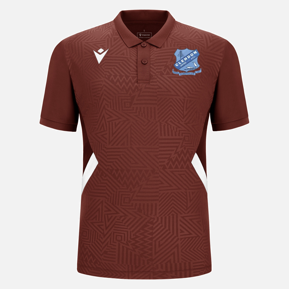 Rap Polo Maroon - Clendon United