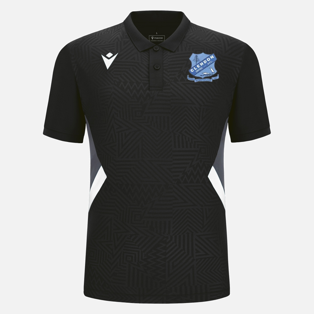 Rap Polo Black - Clendon United
