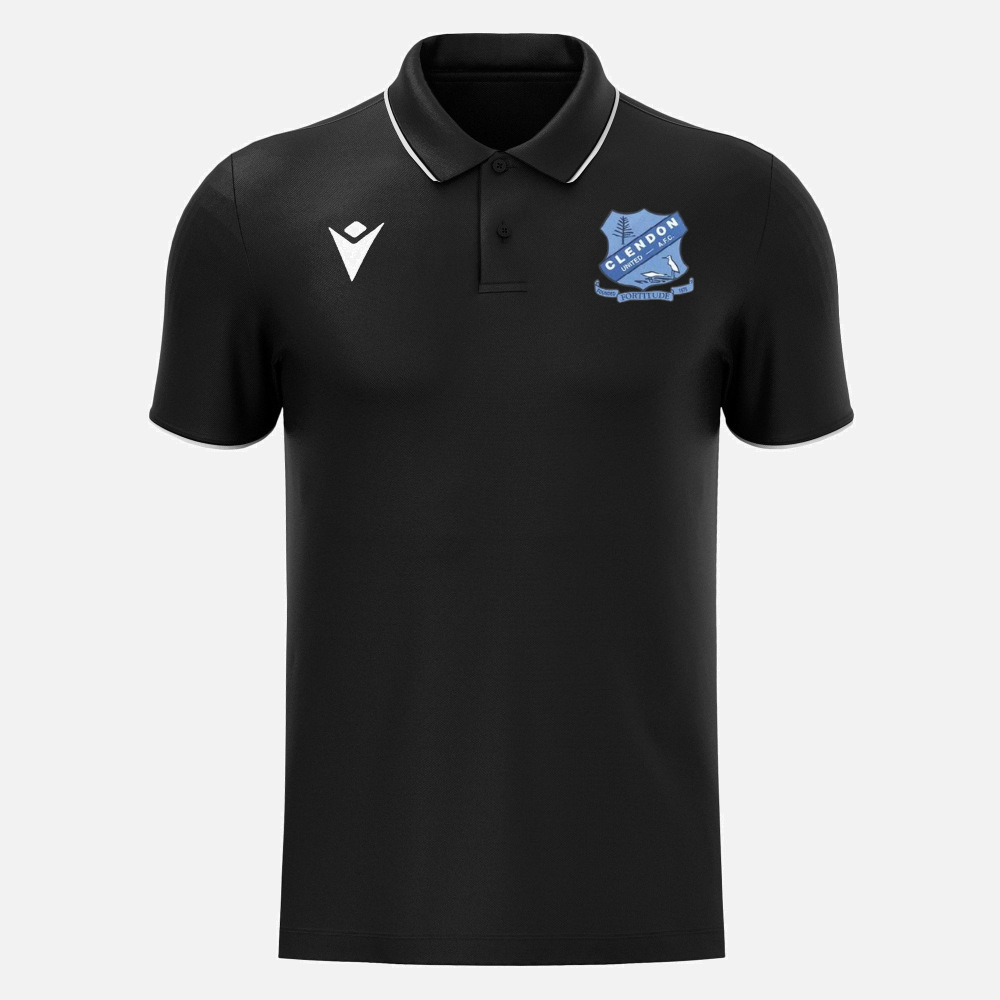 Draco Hero Polo - Black - Clendon United